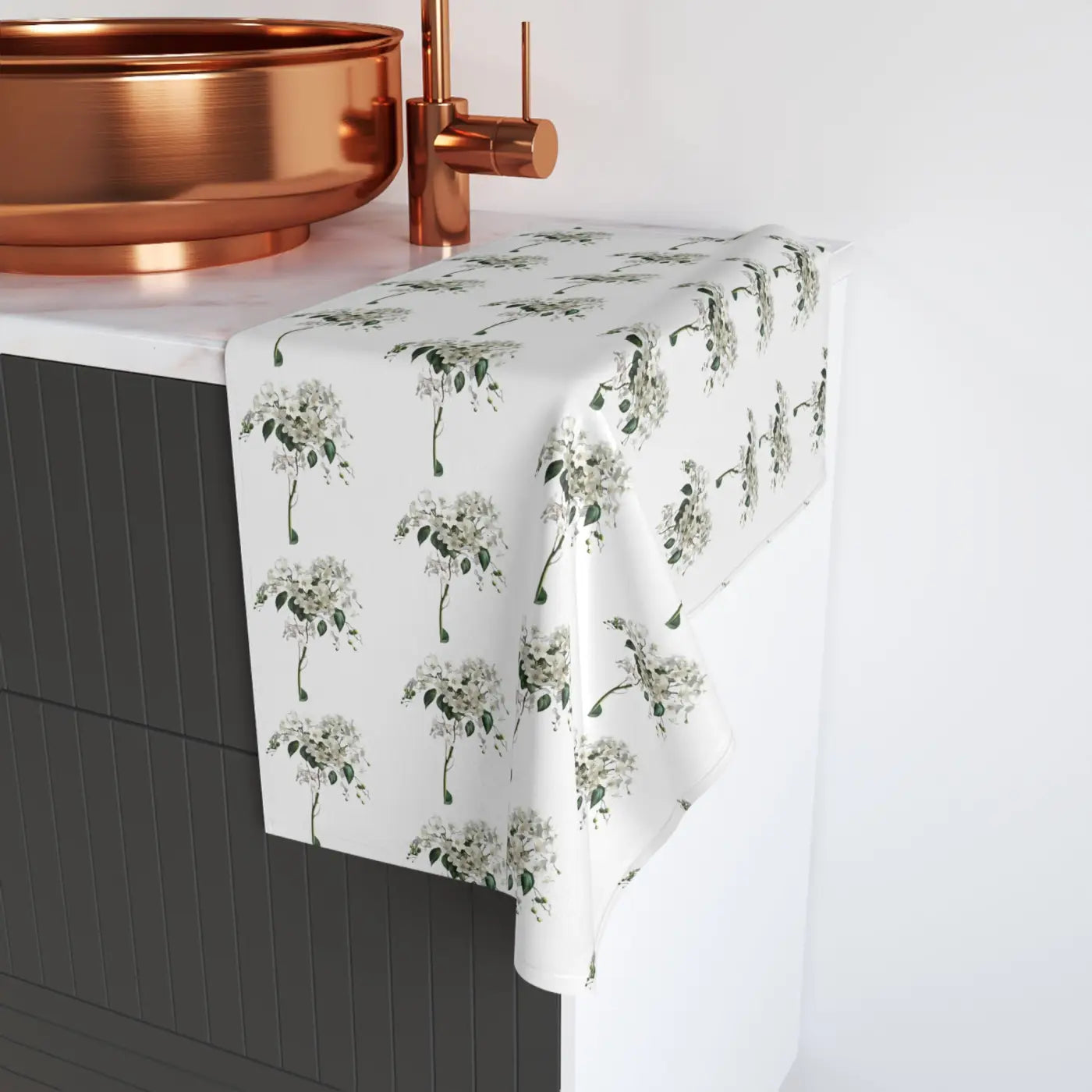Polyester-Cotton Hand Towel - Luxe Bathroom Essential - DipaliZ