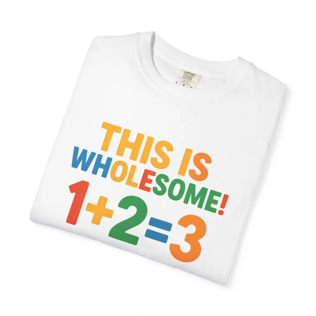 Playful Math Humor Tee - Makes Numbers Come Alive - DipaliZ