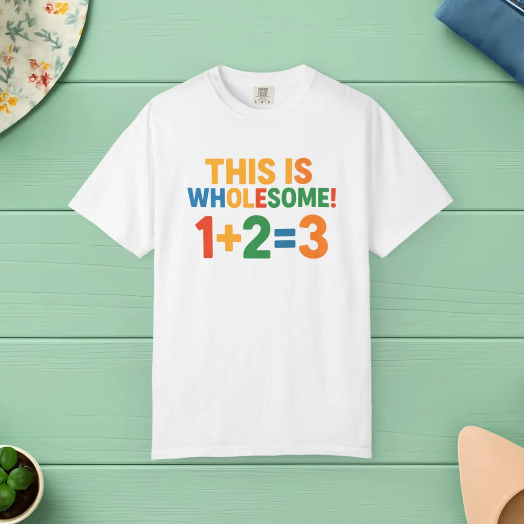 Playful Math Humor Tee - Makes Numbers Come Alive - DipaliZ