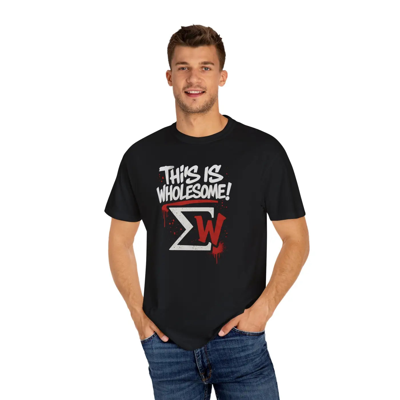 Bold Laughs Statement Shirt - Soft Cotton Everyday - DipaliZ