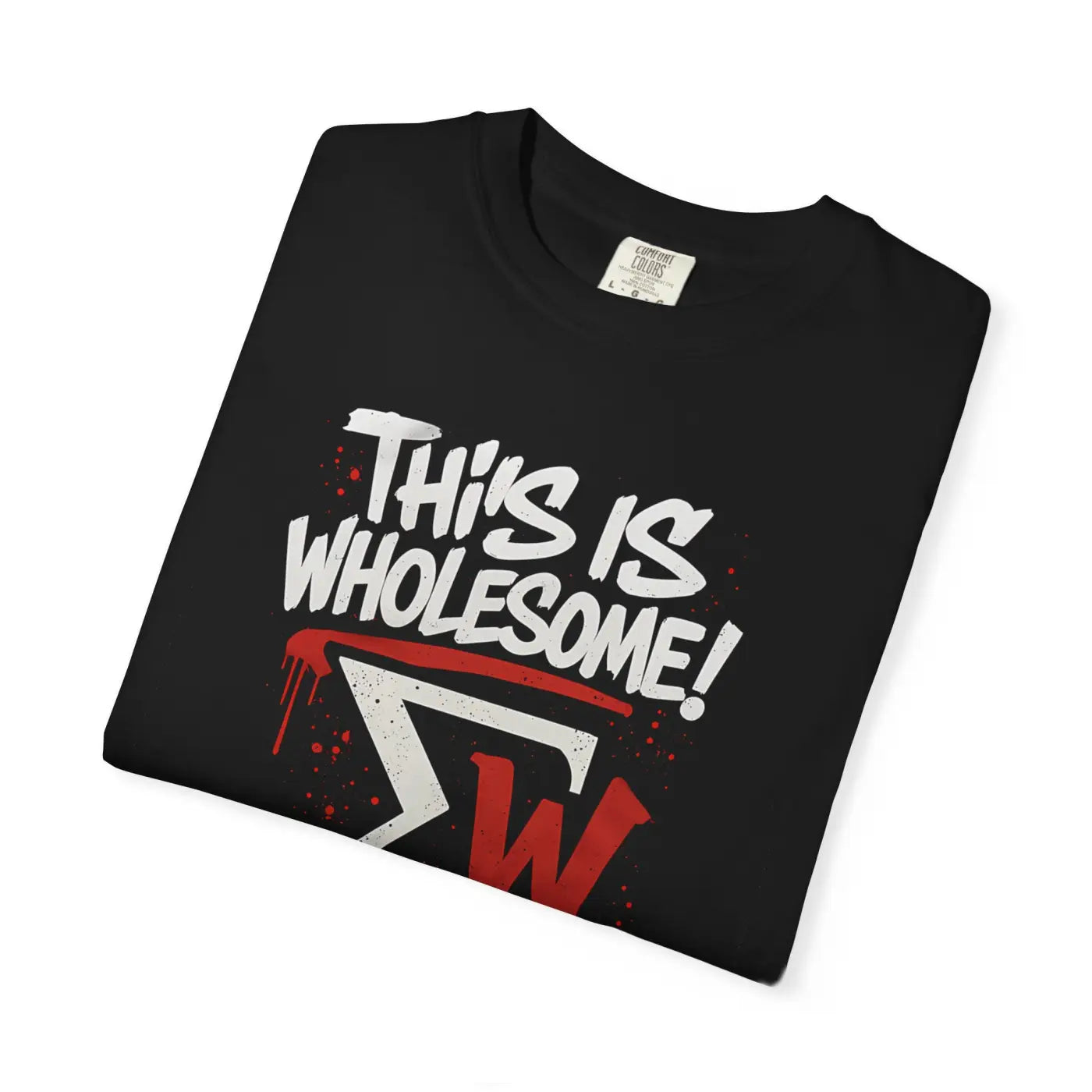 Bold Laughs Statement Shirt - Soft Cotton Everyday - DipaliZ