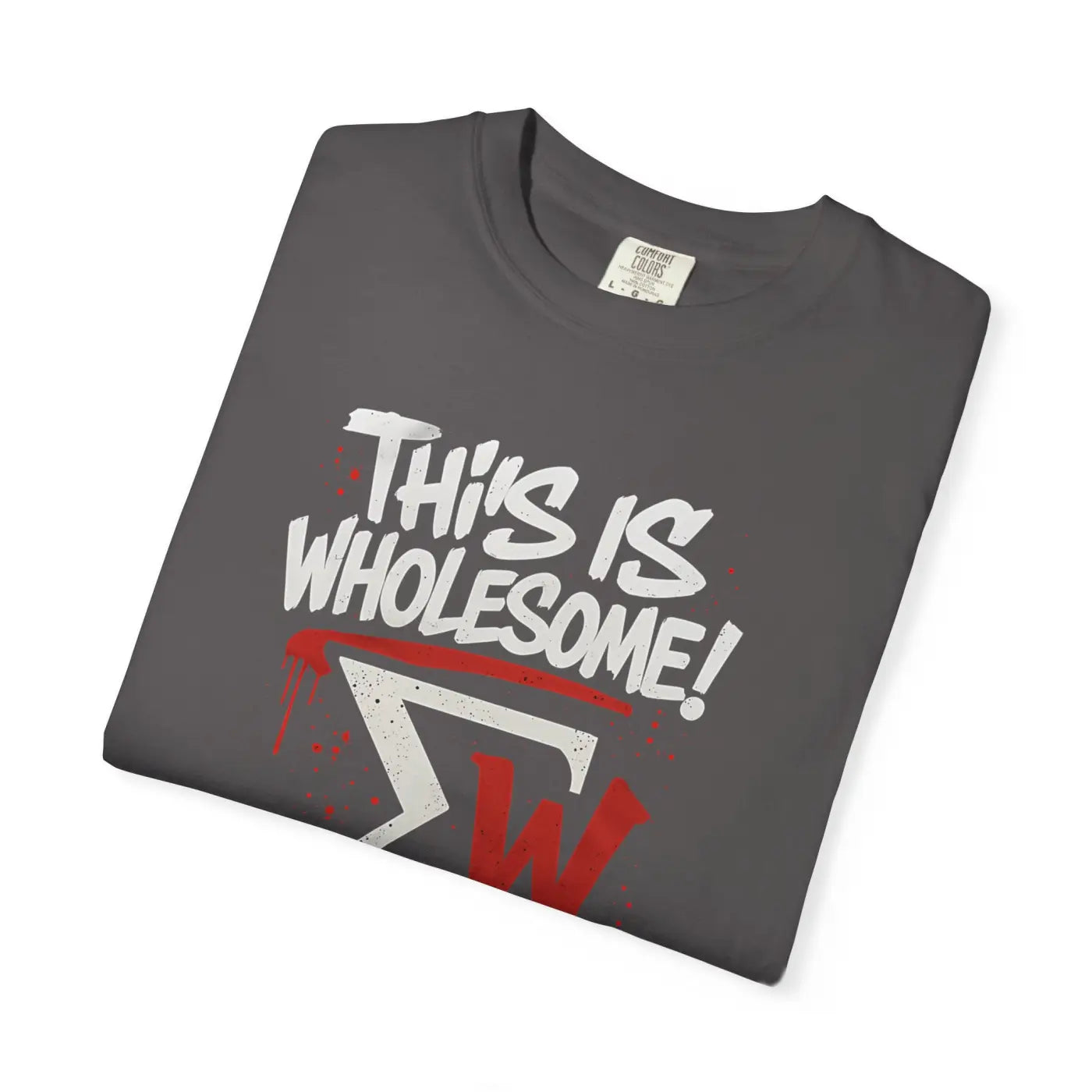 Bold Laughs Statement Shirt - Soft Cotton Everyday - DipaliZ