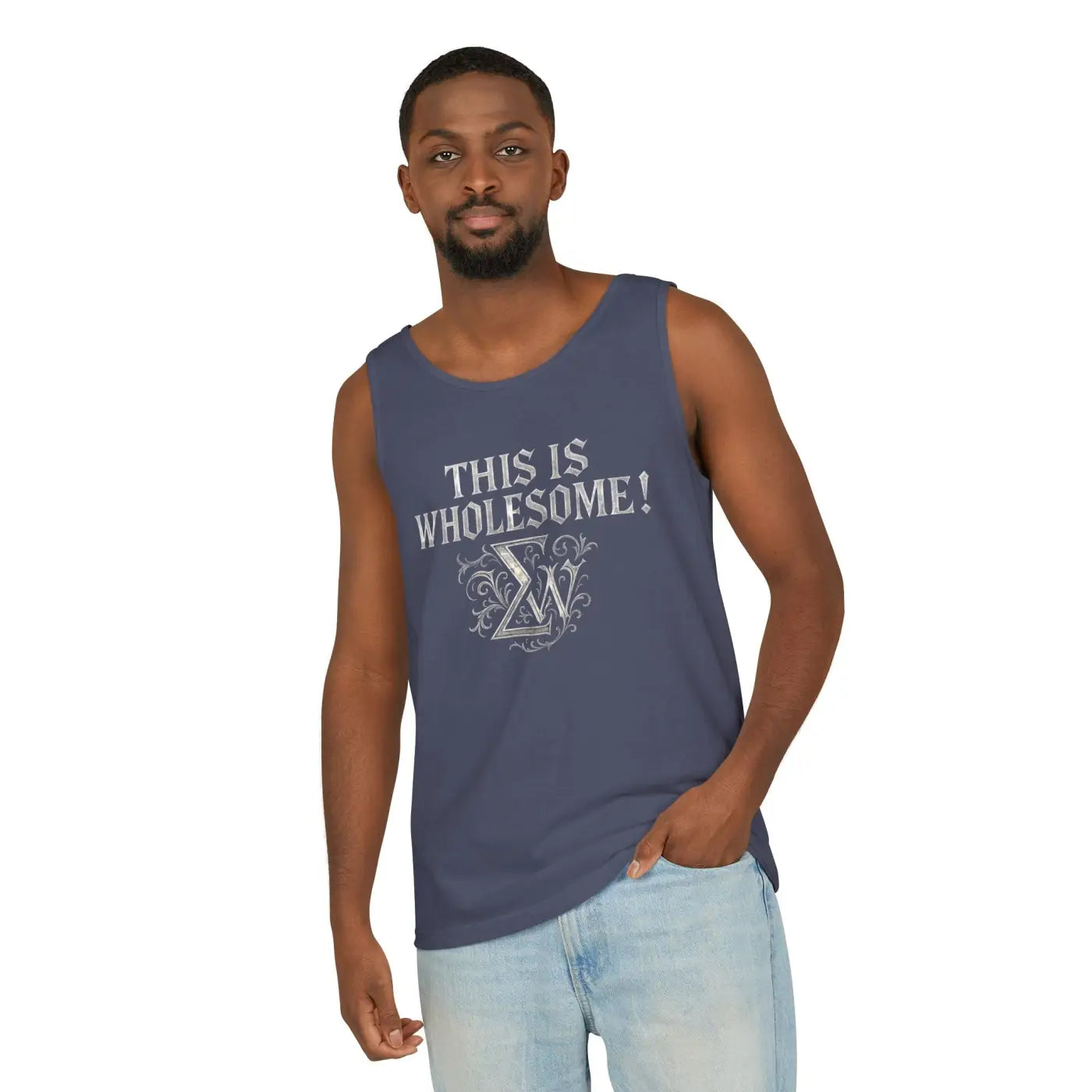 Breezy Comfort Tank Top - Casual Summer Days Garment-Dyed - DipaliZ