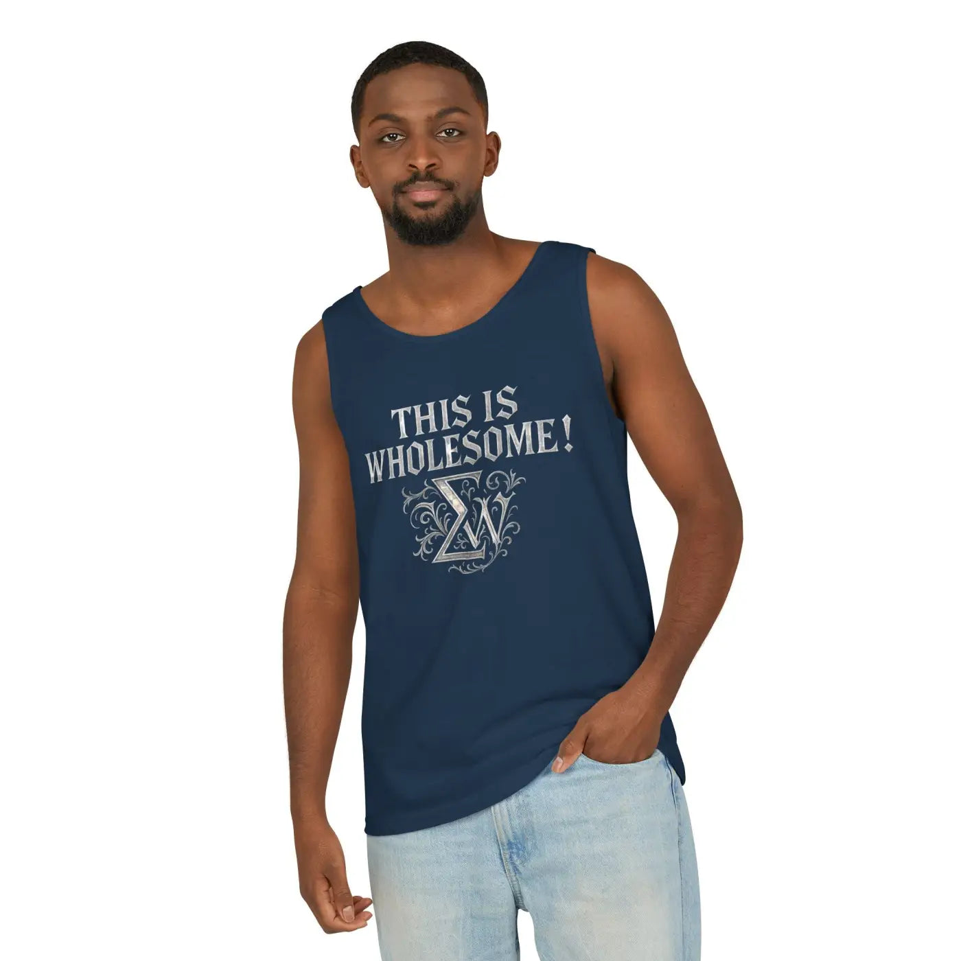 Breezy Comfort Tank Top - Casual Summer Days Garment-Dyed - DipaliZ