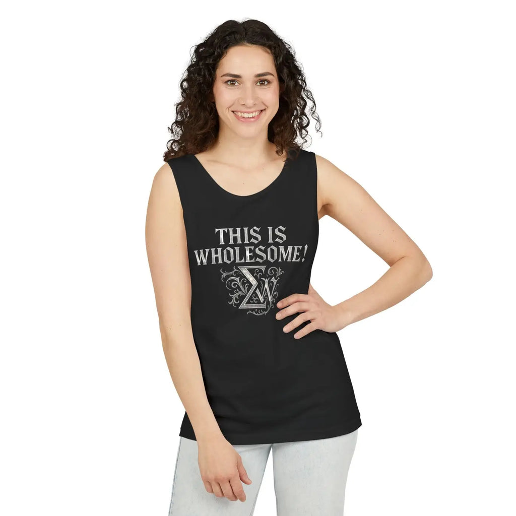 Breezy Comfort Tank Top - Casual Summer Days Garment-Dyed - DipaliZ