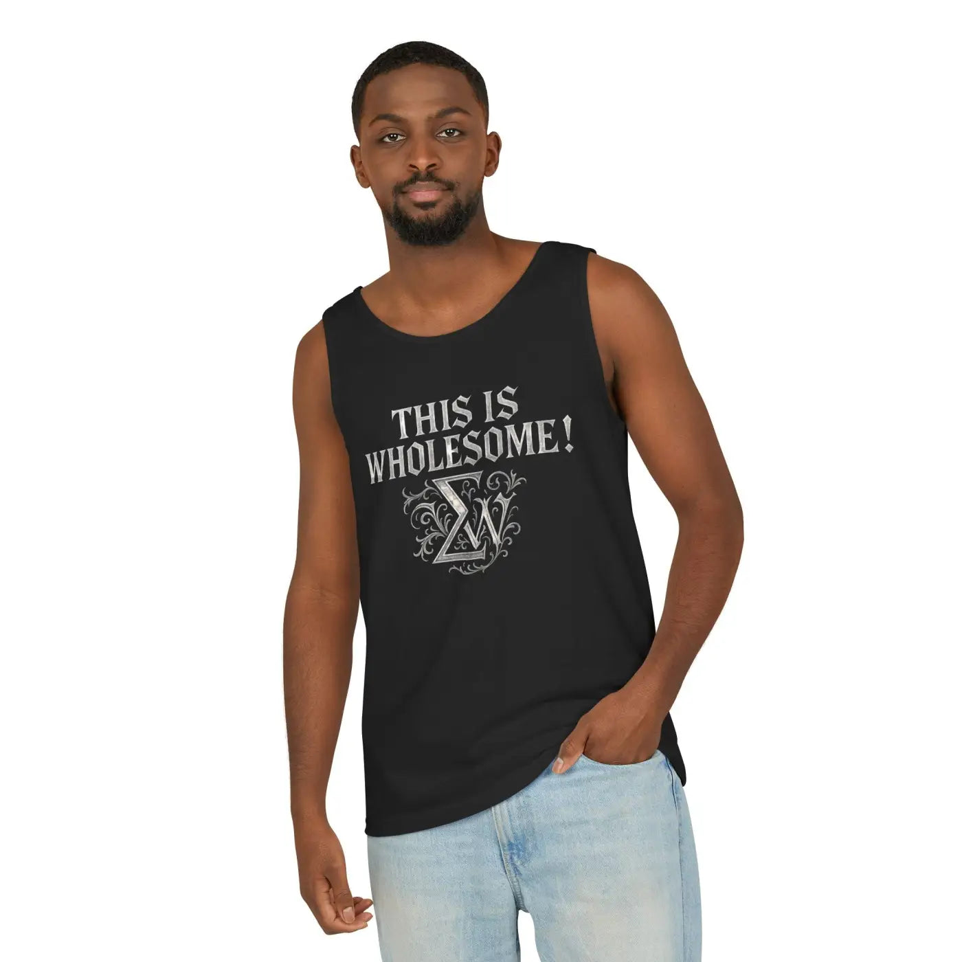 Breezy Comfort Tank Top - Casual Summer Days Garment-Dyed - DipaliZ