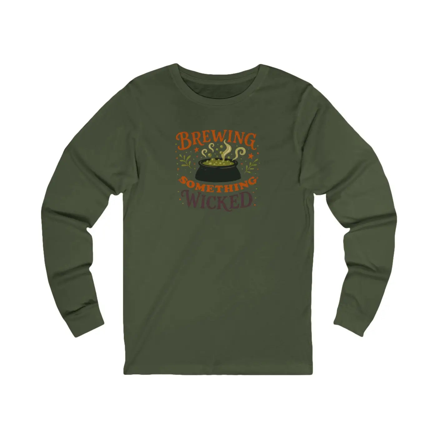 Wicked Brewing Long Sleeve Tee Magical Comfort - Charcoal Gray - DipaliZ