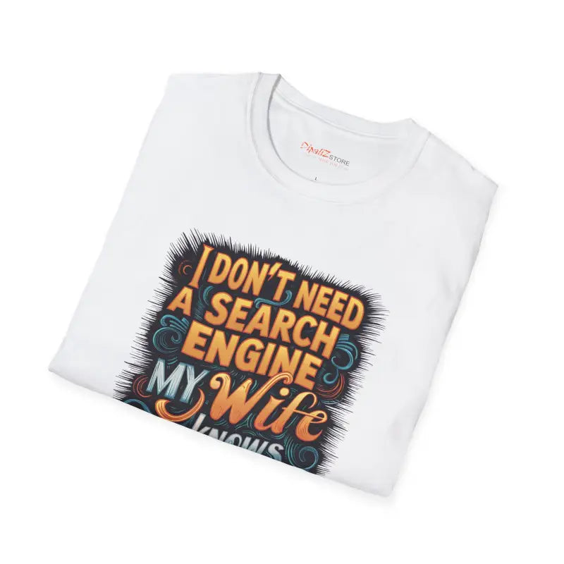 Soft Unisex Tee - Humorous Design Premium Ring-Spun Cotton - DipaliZ