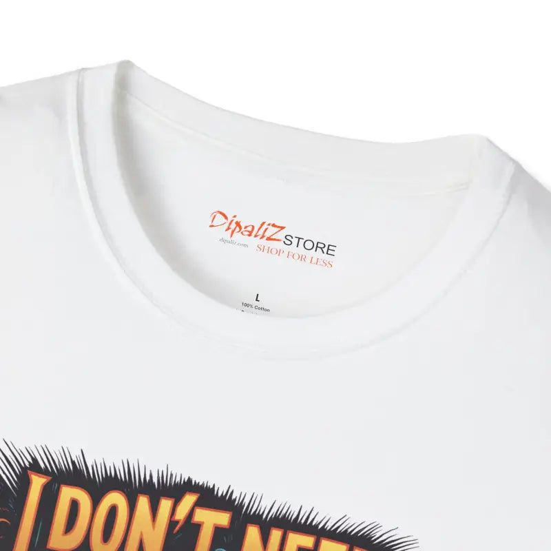 Soft Unisex Tee - Humorous Design Premium Ring-Spun Cotton - DipaliZ