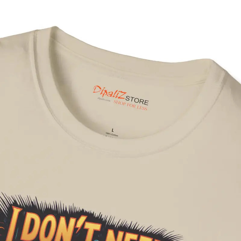 Soft Unisex Tee - Humorous Design Premium Ring-Spun Cotton - DipaliZ