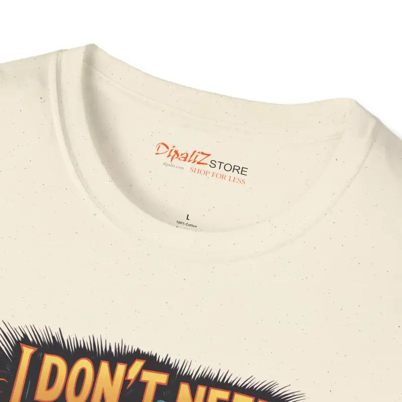 Soft Unisex Tee - Humorous Design Premium Ring-Spun Cotton - DipaliZ