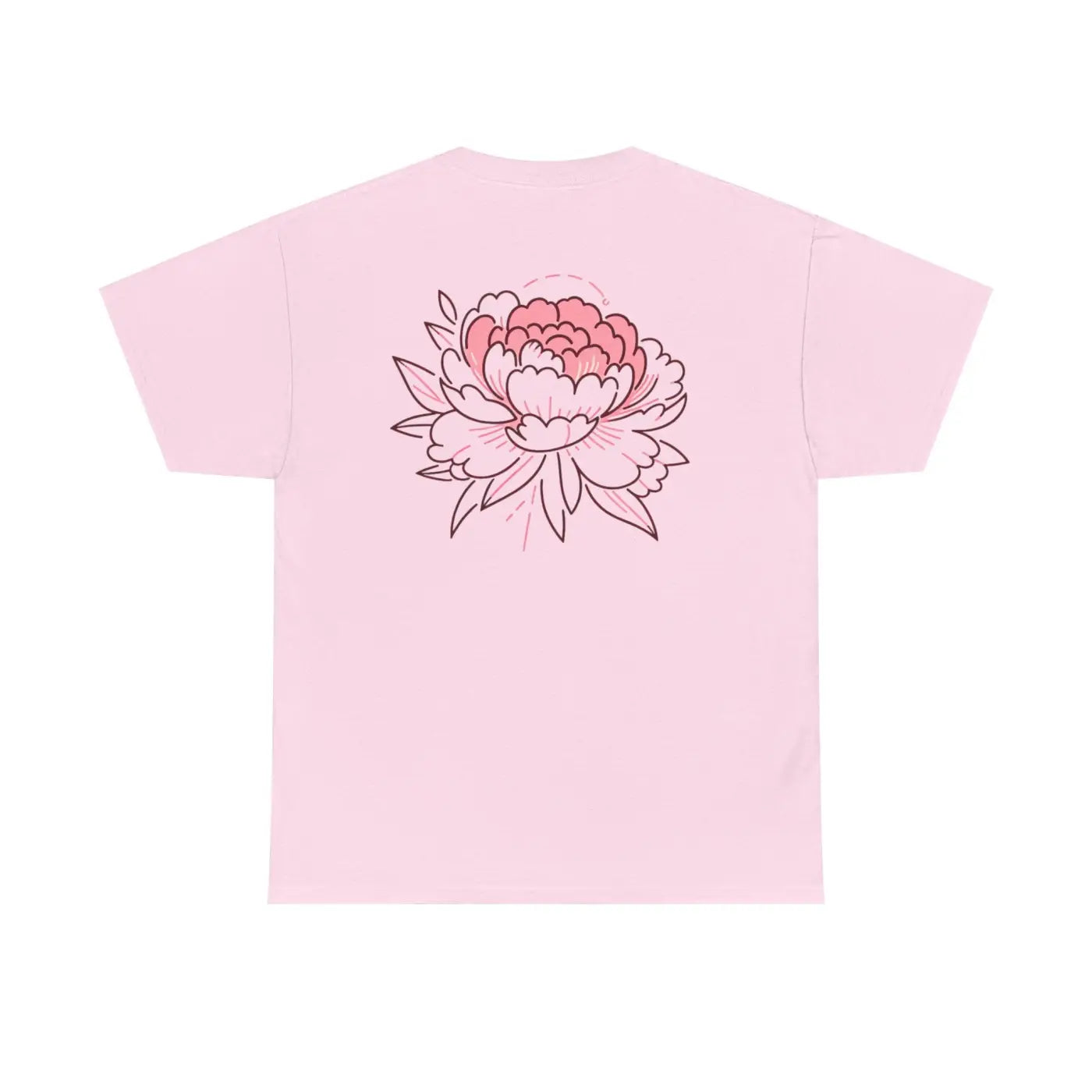 Lifey Floral Tee - Unisex Cotton Shirt for Couples - DipaliZ