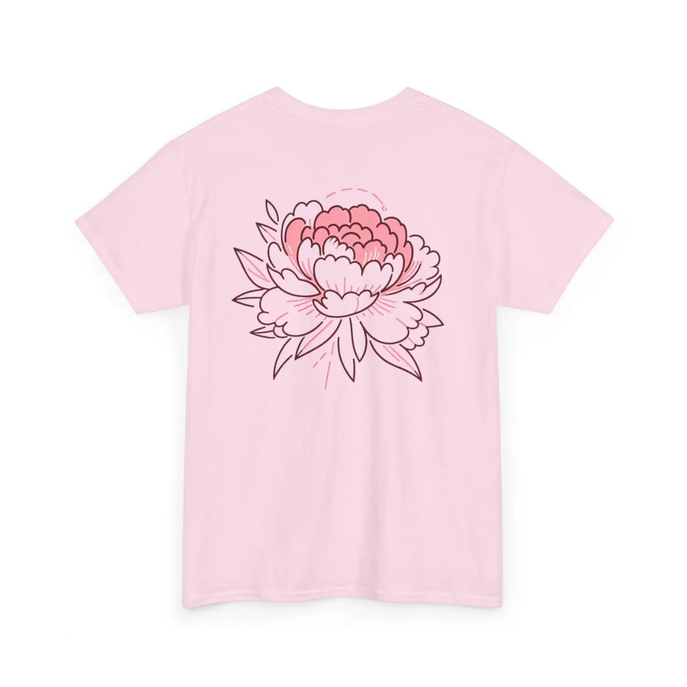 Lifey Floral Tee - Unisex Cotton Shirt for Couples - DipaliZ