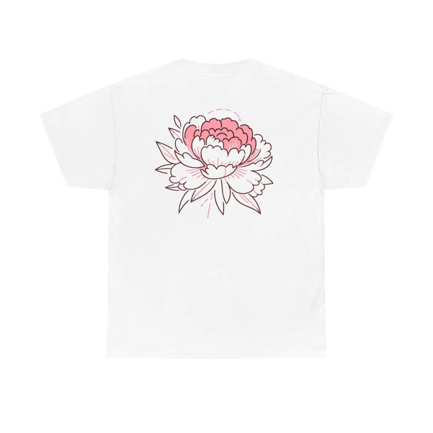 Lifey Floral Tee - Unisex Cotton Shirt for Couples - DipaliZ