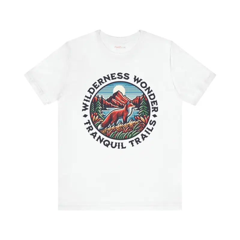 Unisex Jersey Short Sleeve Tee - Wilderness Wonder - DipaliZ