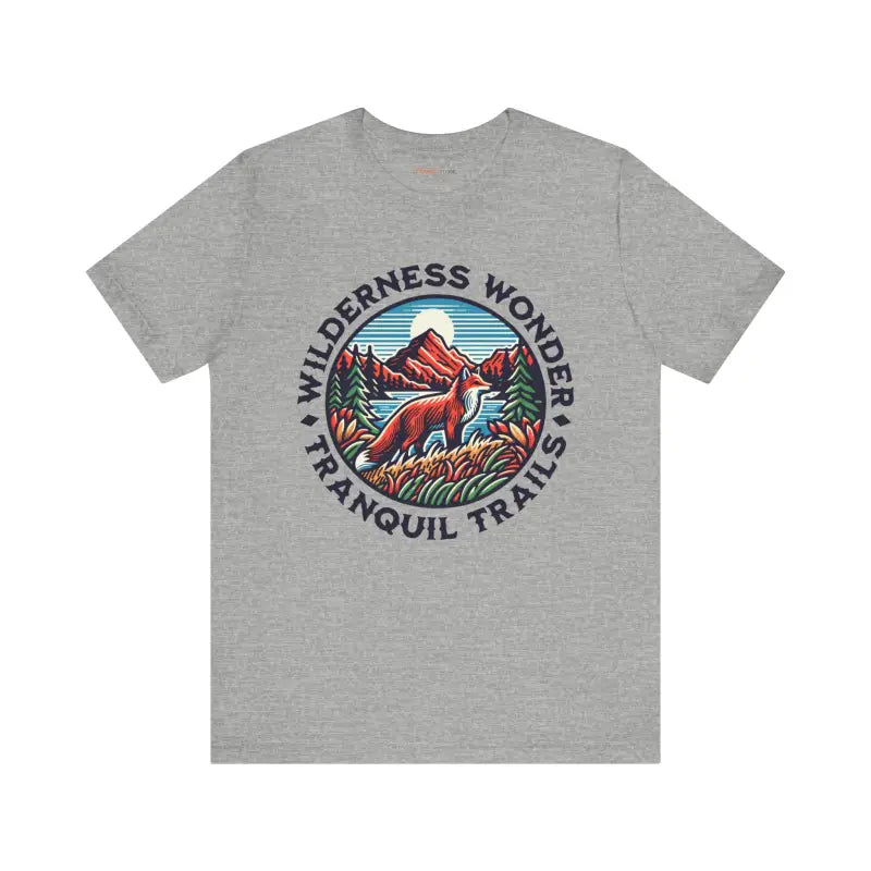 Unisex Jersey Short Sleeve Tee - Wilderness Wonder - DipaliZ