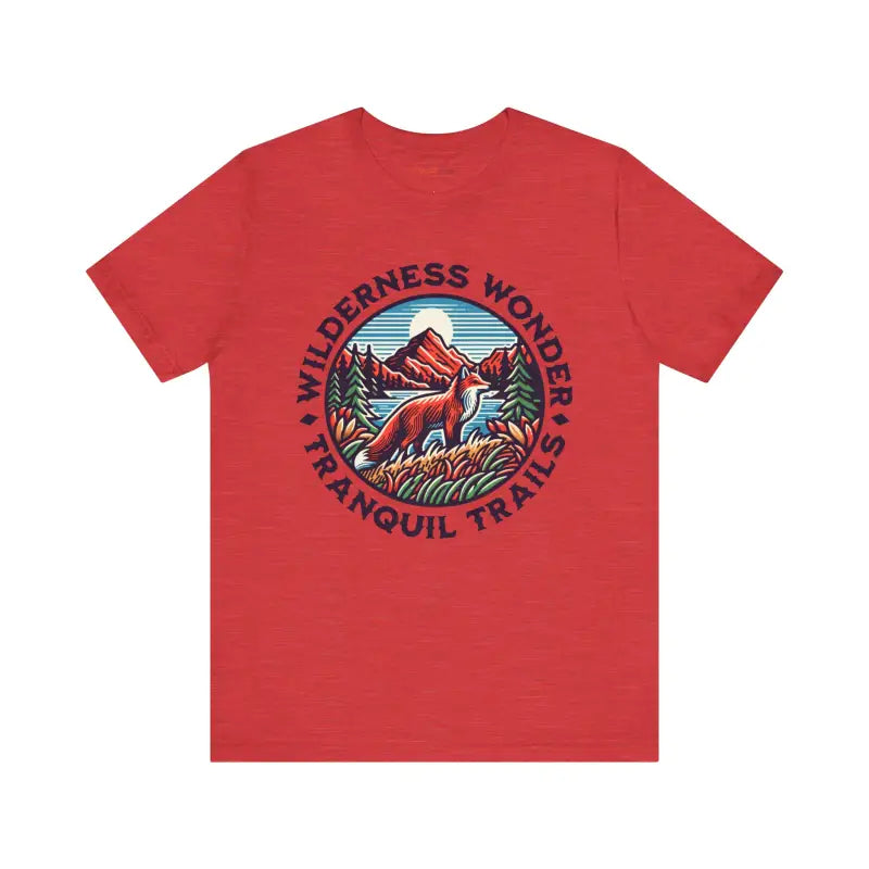 Unisex Jersey Short Sleeve Tee - Wilderness Wonder - DipaliZ