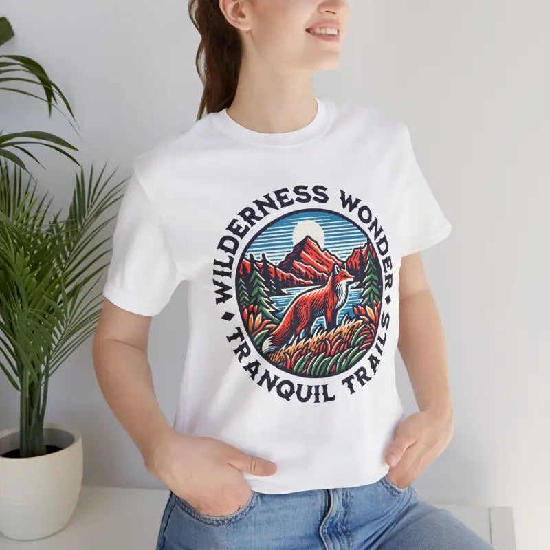 Unisex Jersey Short Sleeve Tee - Wilderness Wonder - DipaliZ