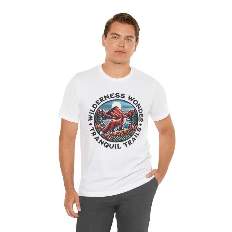 Unisex Jersey Short Sleeve Tee - Wilderness Wonder - DipaliZ