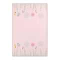 Pink Area Rugs - Floral Design for Home Decor - DipaliZ