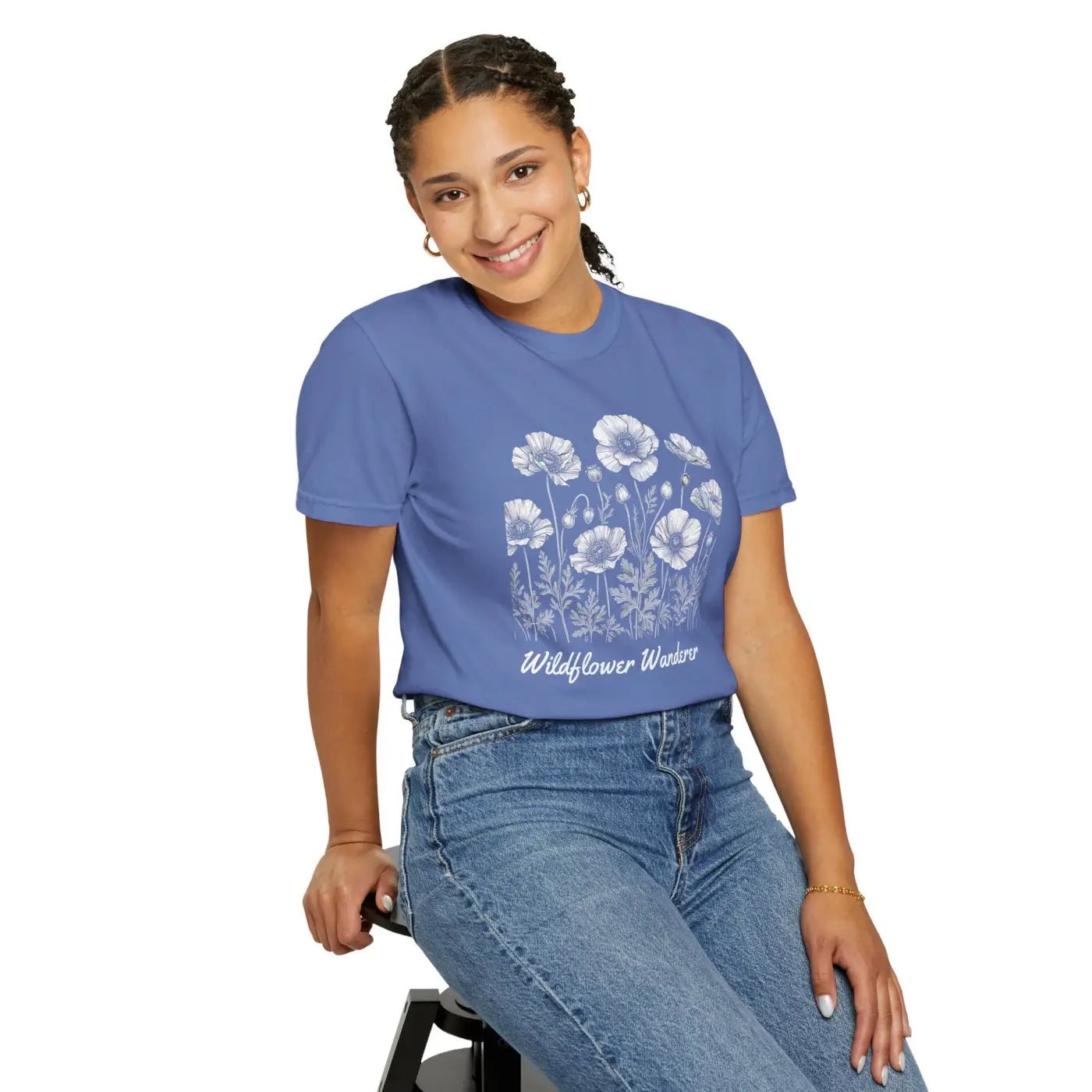 Wildflowers Wanderers Comfort Colors Relaxed Fit Tee - DipaliZ