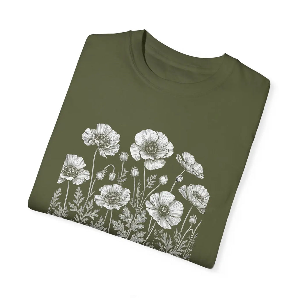 Wildflowers Wanderers Comfort Colors Relaxed Fit Tee - DipaliZ