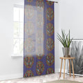 Window Curtain - Elephant Mandal Art Polyester - DipaliZ