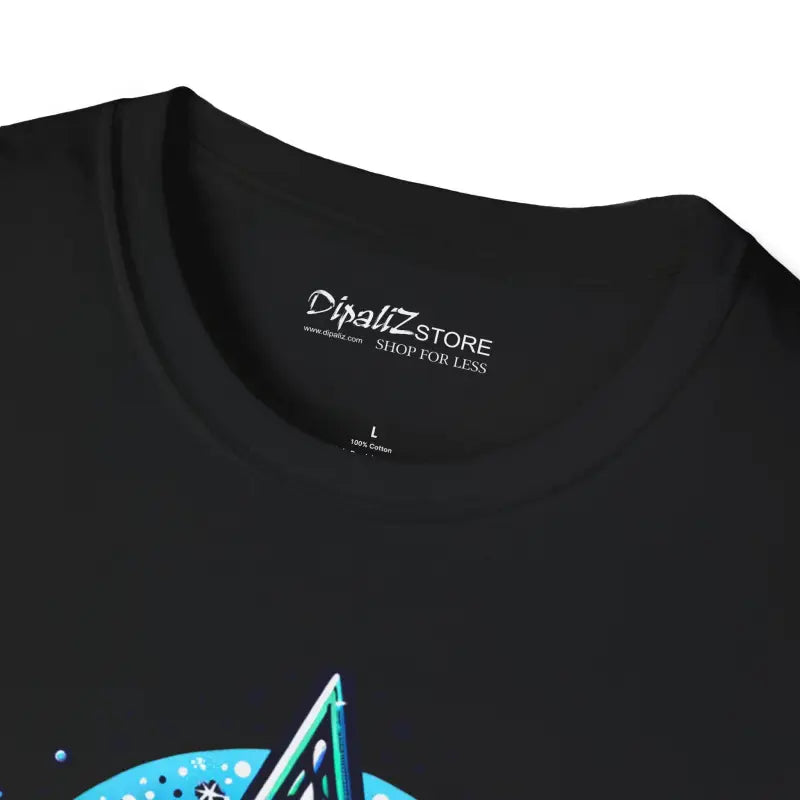Colorful Star Softstyle T-Shirt - Unisex Winter Tee - DipaliZ