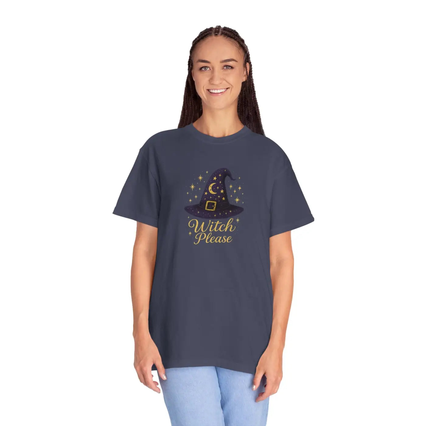 Unisex Graphic Tee - Witchy Vibes Rich Color - DipaliZ