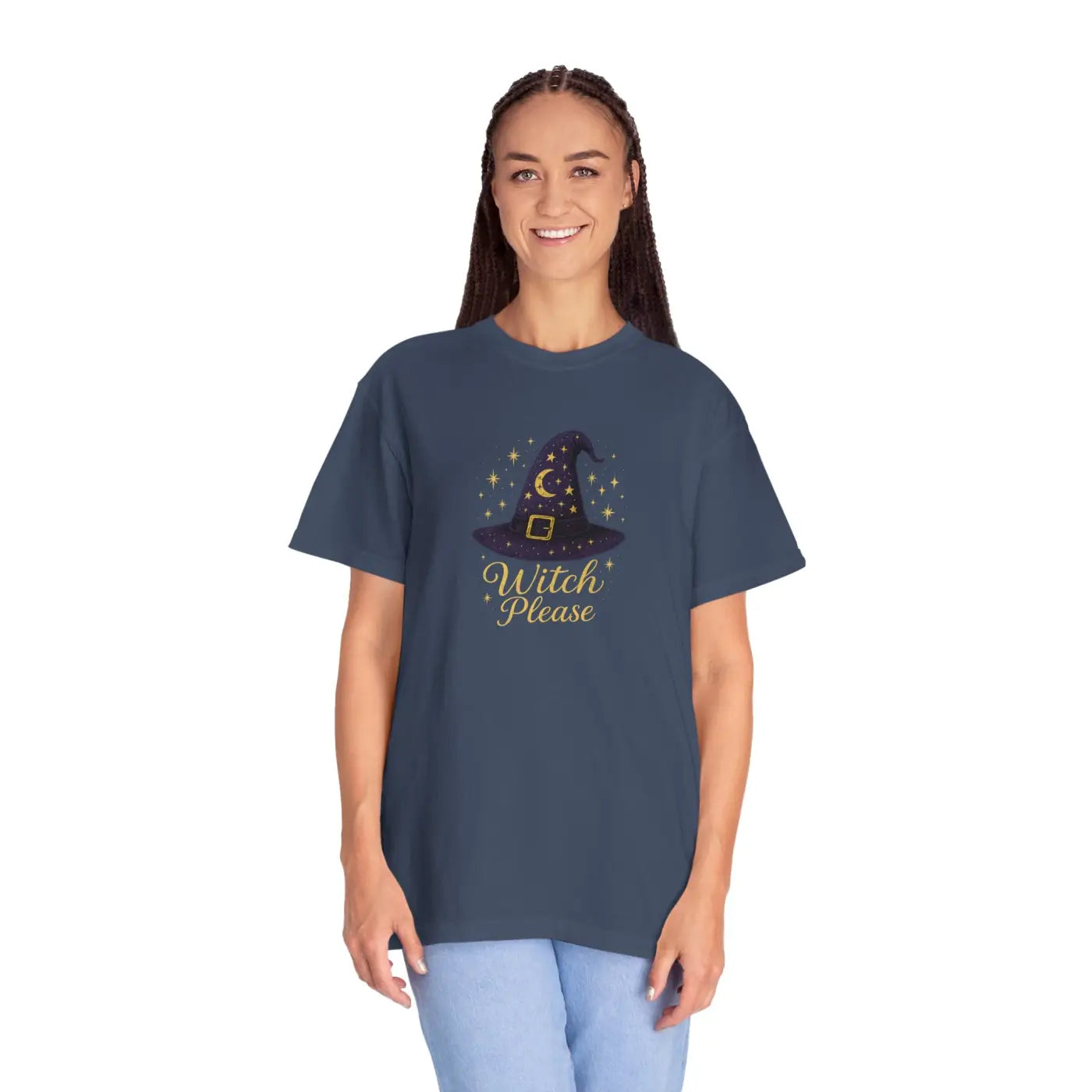 Unisex Graphic Tee - Witchy Vibes Rich Color - DipaliZ