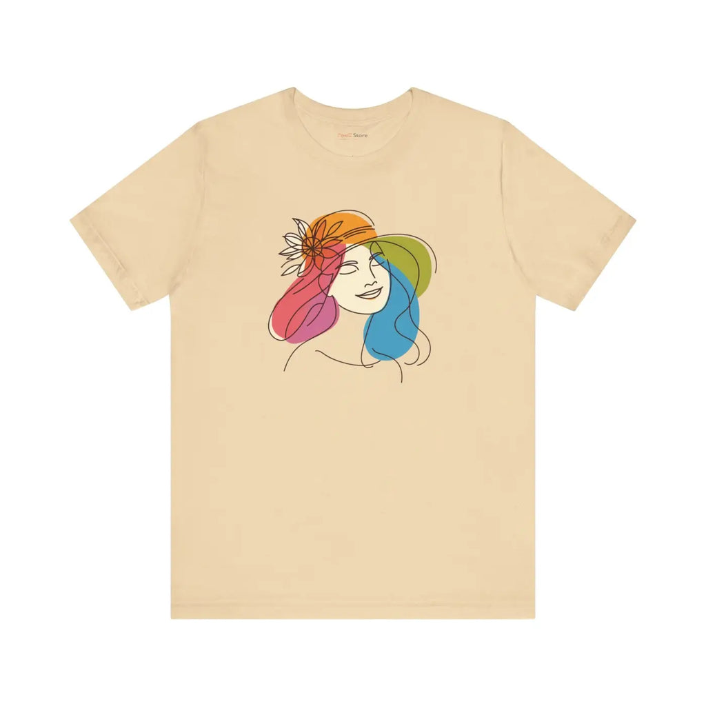 Timeless Unisex Jersey Tee - Airlume Combed Ringspun Cotton - DipaliZ