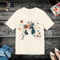 Unisex Jersey Short Sleeve Tee - Floral Hat Design - DipaliZ