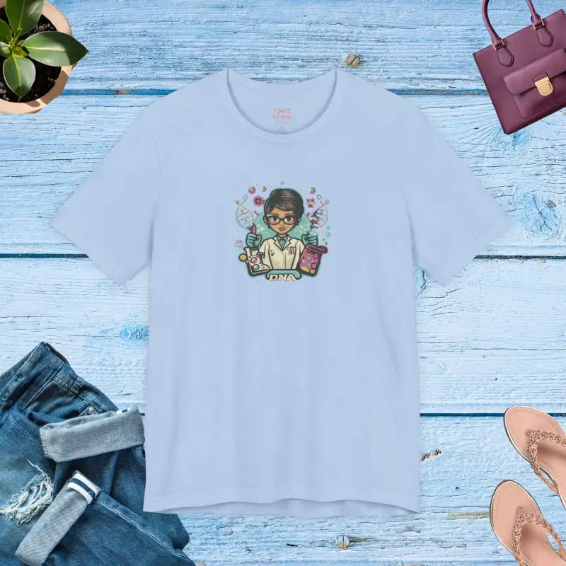Unisex Jersey Short Sleeve Tee - Biology Lab Scientist - DipaliZ