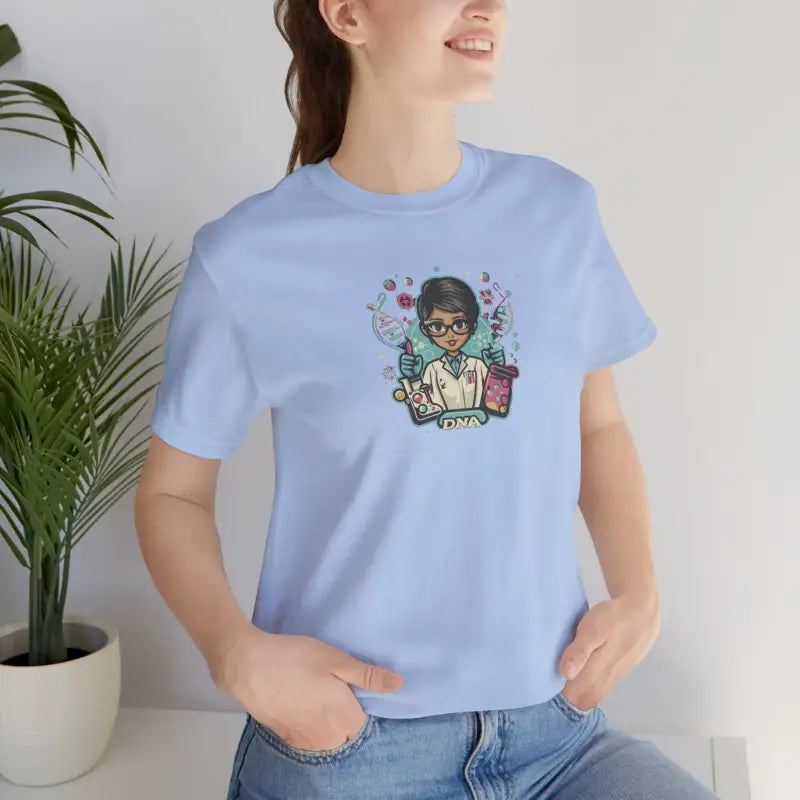 Unisex Jersey Short Sleeve Tee - Biology Lab Scientist - DipaliZ