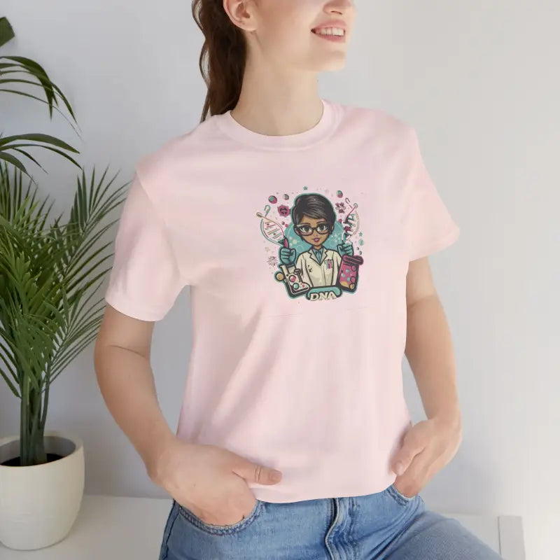 Unisex Jersey Short Sleeve Tee - Biology Lab Scientist - DipaliZ