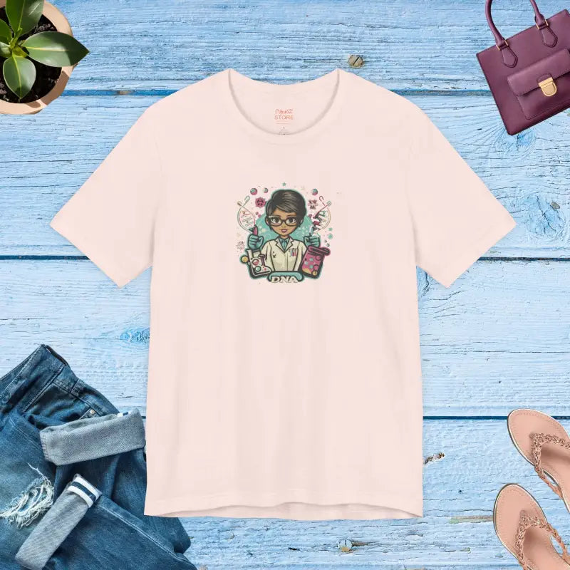 Unisex Jersey Short Sleeve Tee - Biology Lab Scientist - DipaliZ