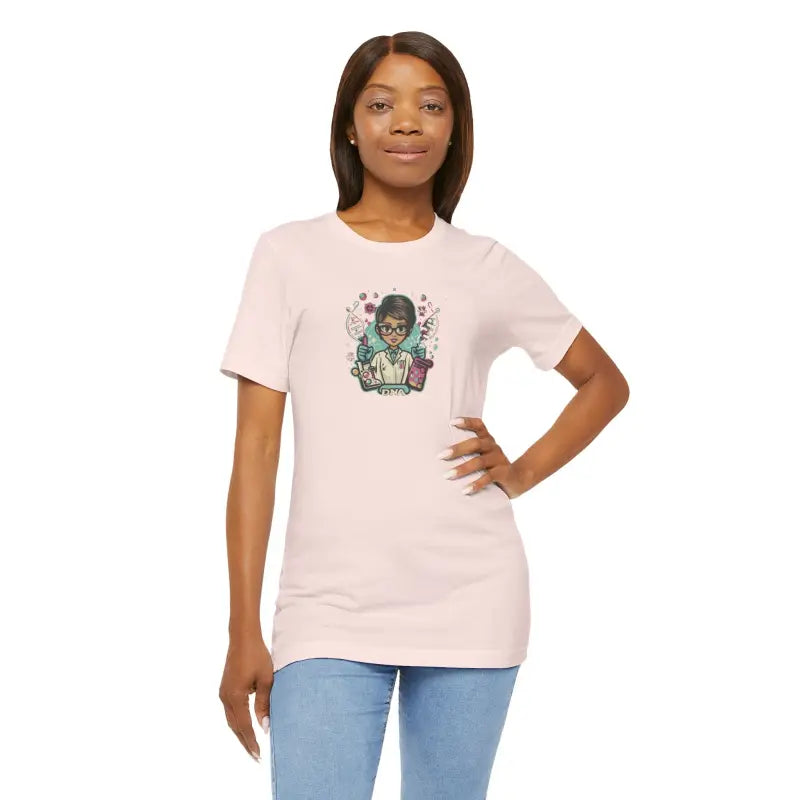 Unisex Jersey Short Sleeve Tee - Biology Lab Scientist - DipaliZ