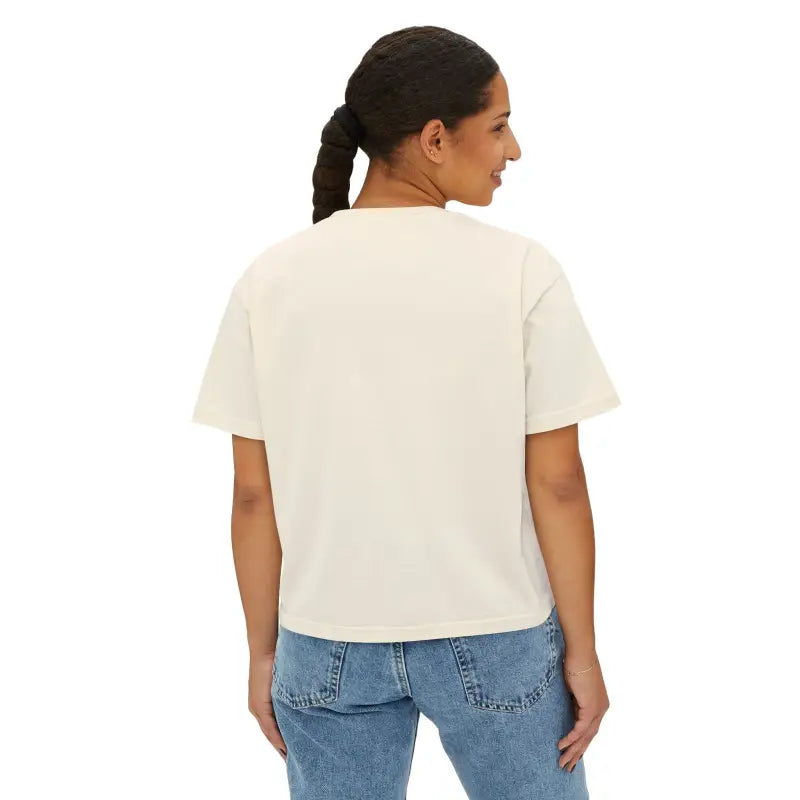 Floral Muscle Tee - Boxy Oversized Comfort Fit - DipaliZ