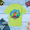 Premium Cotton T-Shirt - Soft Breathable Yoga Tee - DipaliZ