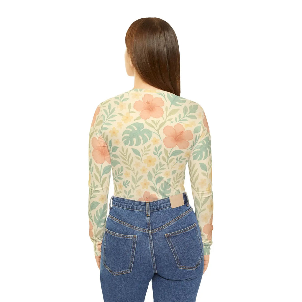 Floral Long Sleeve Shirt - Premium Casual Wear - DipaliZ