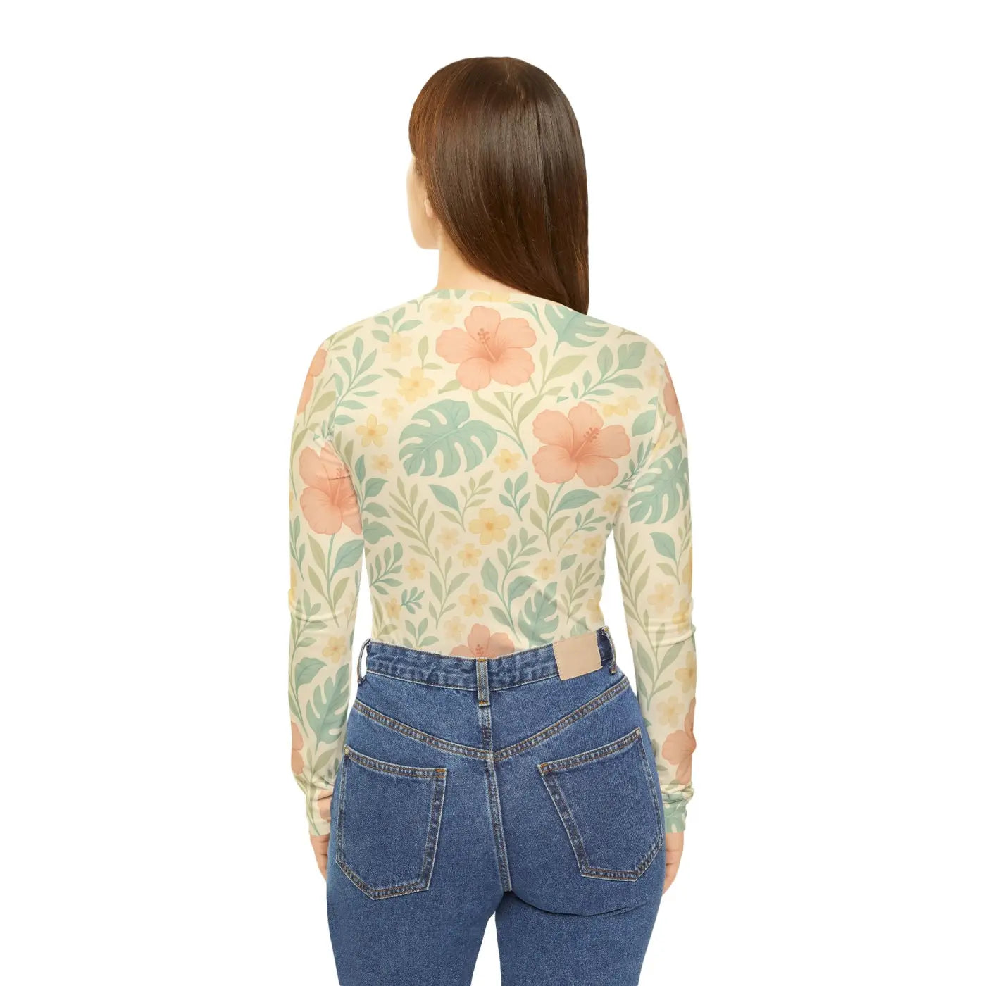 Floral Long Sleeve Shirt - Premium Casual Wear - DipaliZ