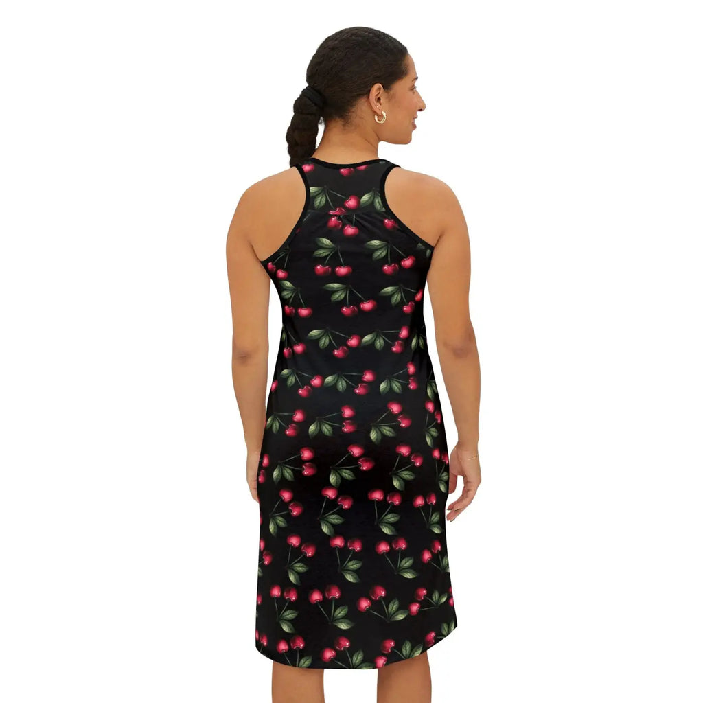 Bold Designer Floral Racerback Summer Dress - DipaliZ