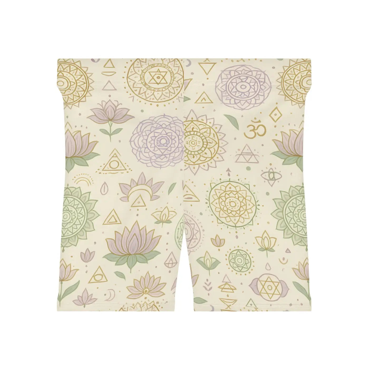 Designer Mandala Pattern Biker Shorts - High Performance - DipaliZ