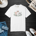 Woodland Friends Tee - Cute Fox Raccoon Graphic Shirt - DipaliZ