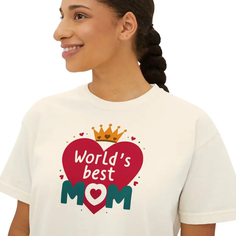 Oversized Boxy Tee - Sporty Chic Cotton Comfort - DipaliZ
