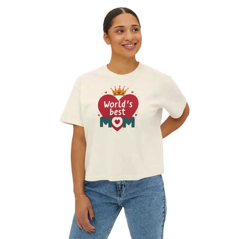 Oversized Boxy Tee - Sporty Chic Cotton Comfort - DipaliZ