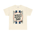 Okayest Dad Unisex Heavy Cotton Tee - Humorous Father Gift - DipaliZ