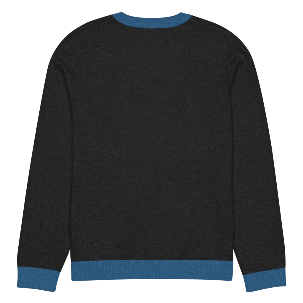 Cozy Xmas Tree Knitted Crew Neck Sweater - Holiday - DipaliZ