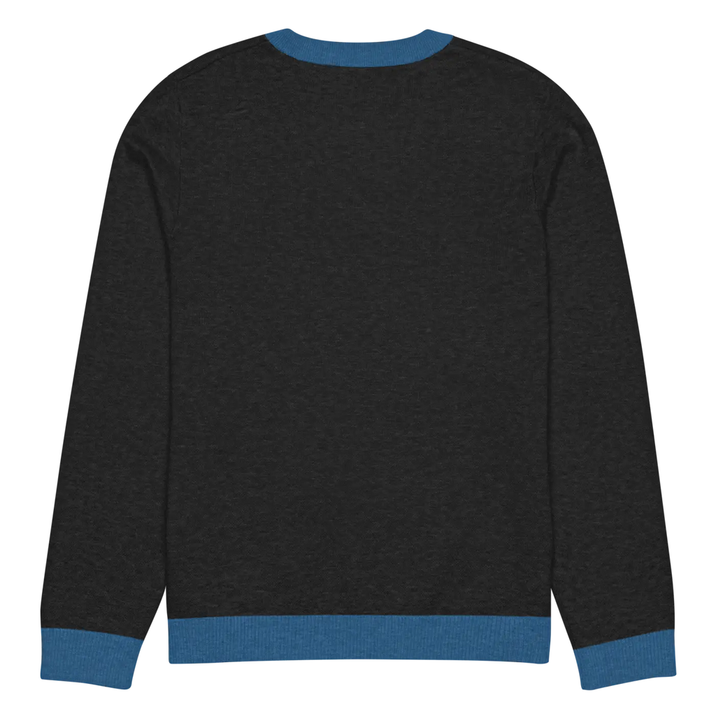 Cozy Xmas Tree Knitted Crew Neck Sweater - Holiday - DipaliZ