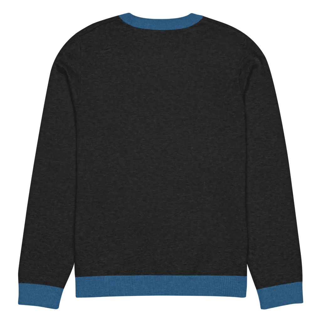 Cozy Xmas Tree Knitted Crew Neck Sweater - Holiday - DipaliZ